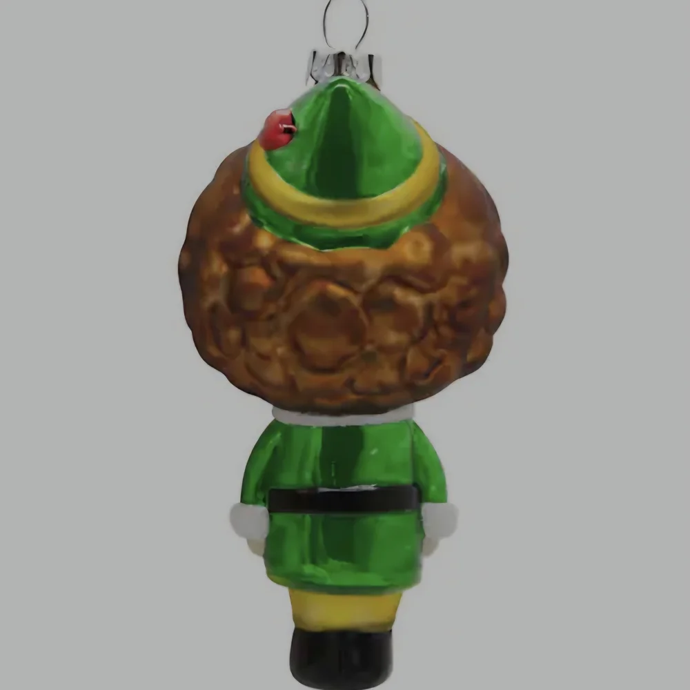 Hallmark Buddy the Elf Ornament - Green and Brown